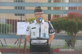 Apel Pagi Lapas Kelas IIA Pekanbaru, Kasi Adm Kamtib Tekankan Kewaspadaan Jelang Ramadan