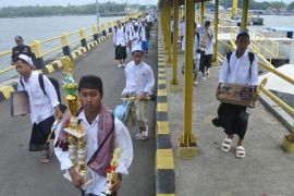 Santri mulai pulang kampung jelang Ramadhan