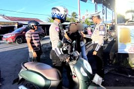 Pengendara dibawah umur mendominasi pelanggar lalu lintas di Kota Gorontalo