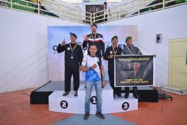Polda Sultra borong empat medali pada kejuaraan pencak silat militer di Sulteng