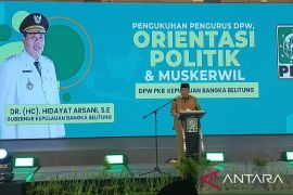 Gubernur: Parpol jaga kondusifitas politik Bangka Belitung