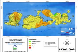 Waspada! Enam wilayah NTB siaga hujan lebat, Risiko banjir mengintai