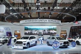 Toyota andalkan koleksi mobil hybrid selama IIMS 2026