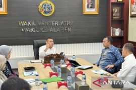 Wabup Meranti adukan status PKW Selatpanjang dan dominasi PIPPIB ke Wamen ATR/BPN