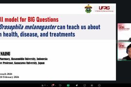 Unhas kenalkan lalat buah sebagai model riset strategis penelitian