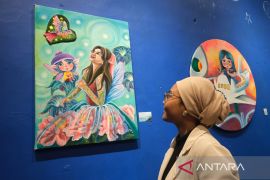 Pameran seni Ruang Imajinasi di Pontianak