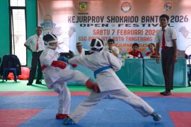 Shokaido Banten gelar kejuaraan untuk seleksi atlet