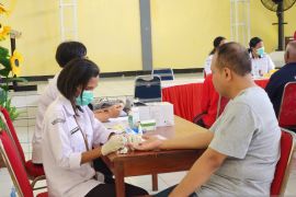 Lapas Kelas IIB Tual Maluku lakukan pemeriksaan gratis HIV bagi warga binaan