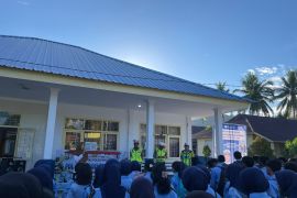 Polda Malut edukasi keselamatan berkendara di sekolah Operasi Keselamatan Kie Raha 2026