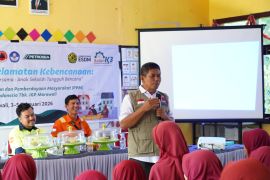 PT Vale dan BPBD Morowali edukasi siswa SD jadi agen tangguh bencana