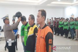 Ditlantas Polda Kalsel jadikan 10 ribu ojek online mitra keselamatan