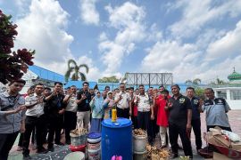 Wujudkan Lapas Ramah Lingkungan, Warga Binaan Lapas Pekanbaru Dilatih Olah Sampah Jadi Pupuk Organik