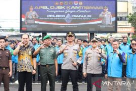 Polres Cianjur rekrut tukang ojek online dan pangkalan jaga kamtibmas