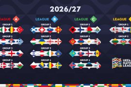 Timnas Inggris satu grup dengan Spanyol diNations League 2026/2027