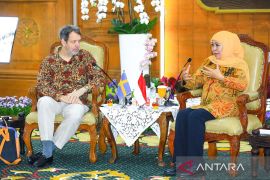 Pemprov Jatim dan Swedia perkuat kerja sama transportasi-pendidikan