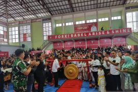 700 Karateka ikuti Kejurda Forki Babel di Belitung