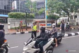 Jelang kunjungan Presiden Prabowo, Jalan Palmerah Barat berubah drastis