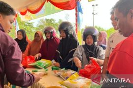 Pemkab Bangka Tengah gelar gerakan pangan murah stabilkan harga pangan