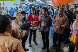 Wapres  tinjau tanah gerak di Jangli Semarang, ingatkan utamakan keselamatan