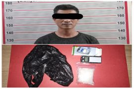 Polsek Banjarmasin Selatan sita 24,68 gram sabu dari seorang pengedar