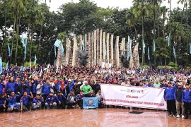 Tiga konfederasi buruh komitmen dukung pemerintahan Prabowo