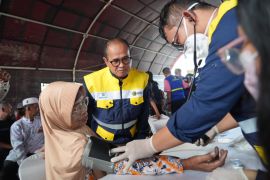 BPH Migas-Ditjen Minerba beri layanan kesehatan di Aceh Tamiang