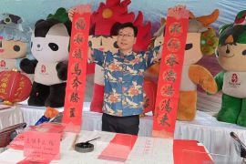 Konjen China ikut rayakan Imlek di Kelenteng Sam Poo Kong Semarang