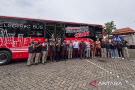 VKTR dukung transportasi hijau lewat uji coba bus listrik di Semarang