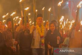 Pemerintah Bangka Barat bantu tradisi warga pawai obor jelang Ramadhan