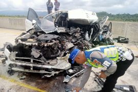 Satu orang meninggal dalam kecelakaan di jalan Tol Sibanceh