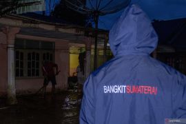 Senin (16/2/2026) banjir kembali landa  Koto Kaciak Agam