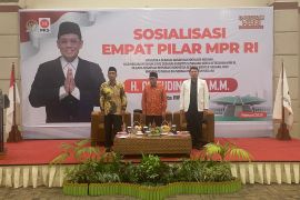 Anggota MPR sosialisasikan 4 Pilar Kebangsaan di Palangka Raya