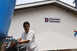 Penyintas banjir bandang di Agam antusias sambut Ramadhan di huntara