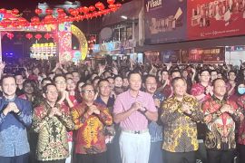 AHY merayakan Tahun Baru Imlek perdana di Batam