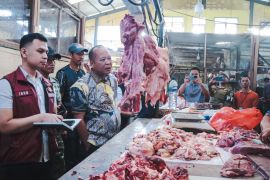 Munggahan di Sergai, harga daging sapi Rp140 ribu per kg