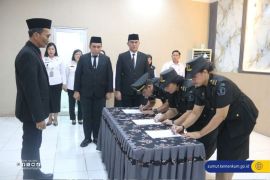 Kemenkum Sumut lantik jabatan fungsional ingatkan bangun integritas