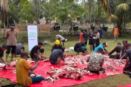 Dompet Dhuafa hadirkan tradisi Meugang di tengah penyintas banjir Aceh