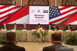 Prabowo pledges growth above five percent, courts US investors