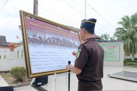 Kejari Bangka Tengah canangkan zona integritas menuju WBK dan WBBM