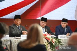 Prabowo cerita soal MBG hingga berantas korupsi di depan pengusaha AS