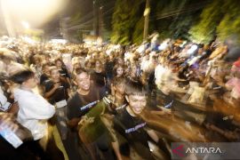 Ribuan warga ikuti tradisi Koko'o Sahur di Gorontalo