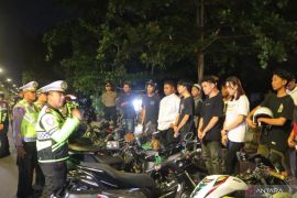 Balap liar di Mataram, 20 motor berknalpot bising diamankan