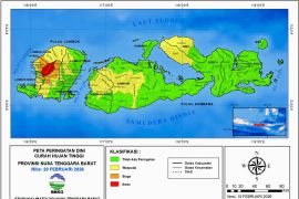 BMKG: Lombok Barat waspada hujan lebat akhir Februari