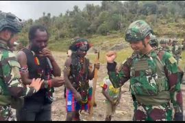 Sebanyak 450 personel Yonif 136/TS jalani misi pengamanan di daerah perbatasan Papua