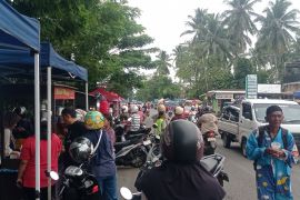 Pedagang takjil padati ruas jalan protokol di Rangkasbitung