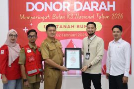 Semarak Bulan K3 Nasional 2026, PLN UID Kalselteng Kumpulkan 139 Kantong Darah untuk Kemanusiaan