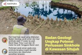 Badan Geologi Ungkap Potensi Perluasan Sinkhole di Kawasan Situjuh
