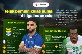 Jejak pemain kelas dunia di Liga Indonesia