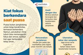 Kiat fokus berkendara saat puasa