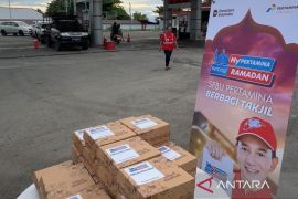 Pertamina sediakan 50 paket takjil gratis untuk SPBU di Nabire dan Timika